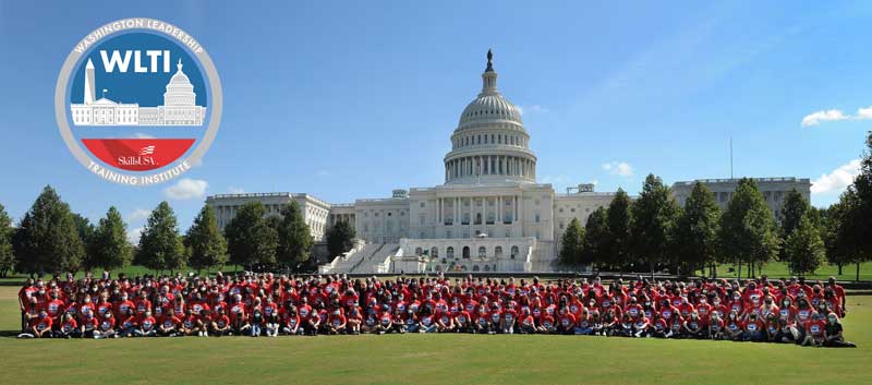 Image for SkillsUSA Members Engage with Elected Officials, Learn Framework Skills at WLTI
