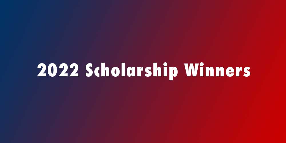 2022 Scholarship winners