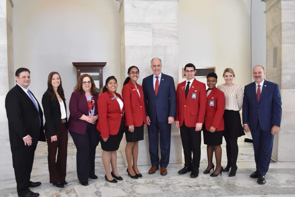 Image for National Officers Take the Lead in SkillsUSA Week Activities