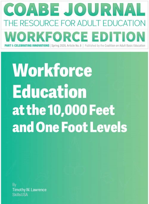 Image for Workforce Education at the 10,000 Feet and 1 Foot Levels