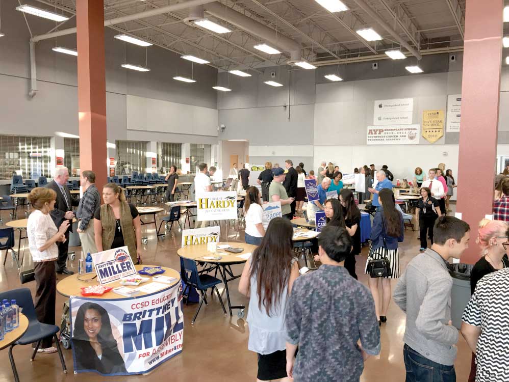Image for Nonpartisan Event Draws Voters