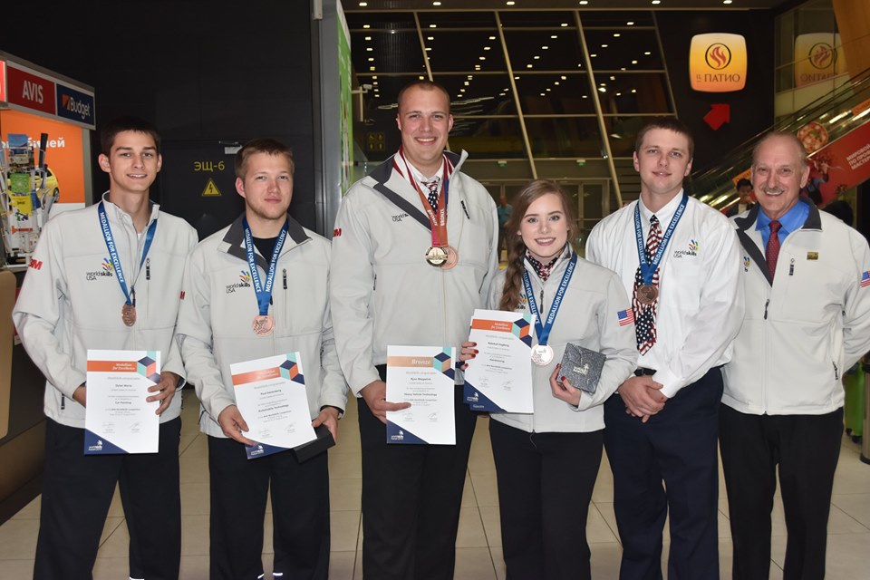 Image for SkillsUSA WorldSkills USA Team Earns Bronze Medal and Four Medallions of Excellence at International Event