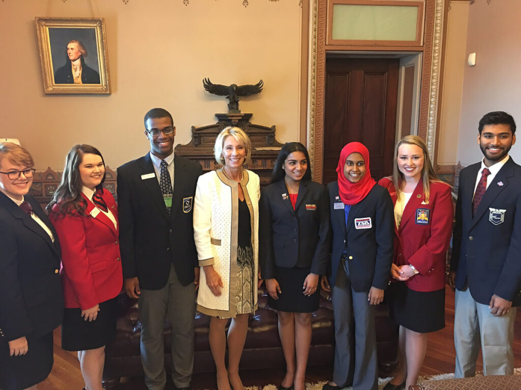 Image for SkillsUSA Leaders Participate  in White House Session on Workforce Development