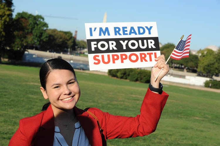 Image for SkillsUSA Members Rally at the U.S. Capitol, Make 130 Legislative Visits in One Day
