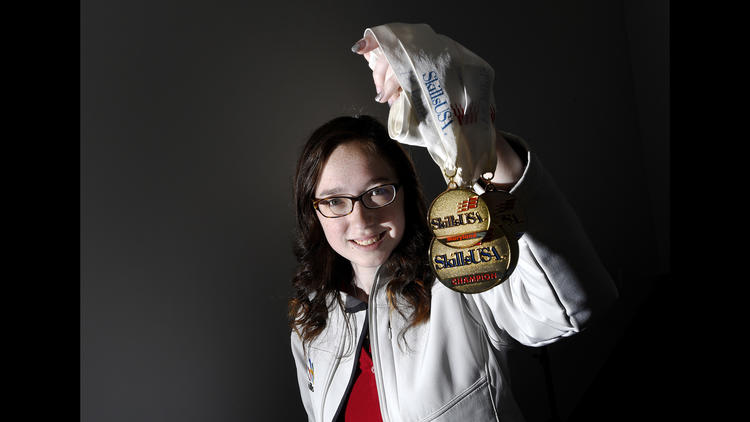 Image for Winters Mill High Alumna Taking Her Expertise in Print Media to WorldSkills Competition in Russia