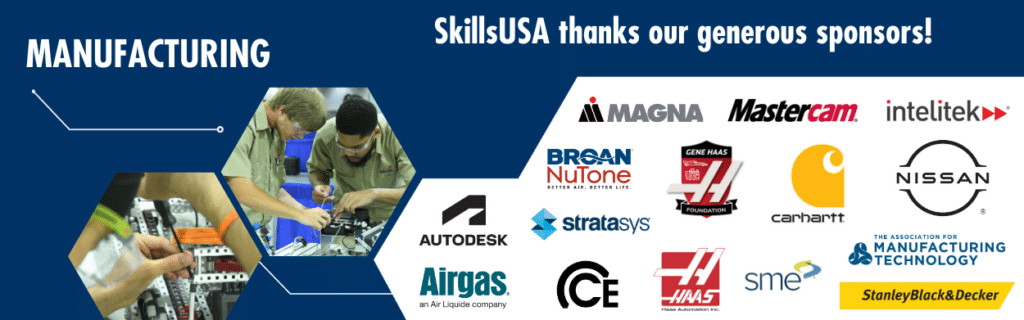 Manufacturing Career Cluster sponsors