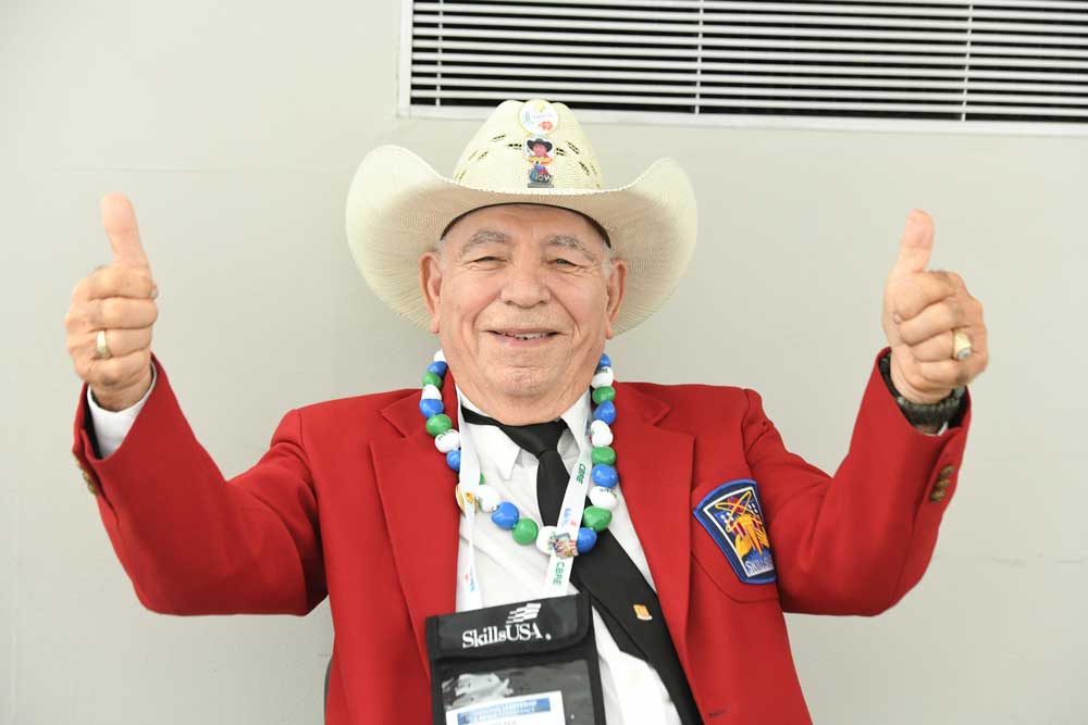 Photo of Texas Advisor, Mr. Peña.