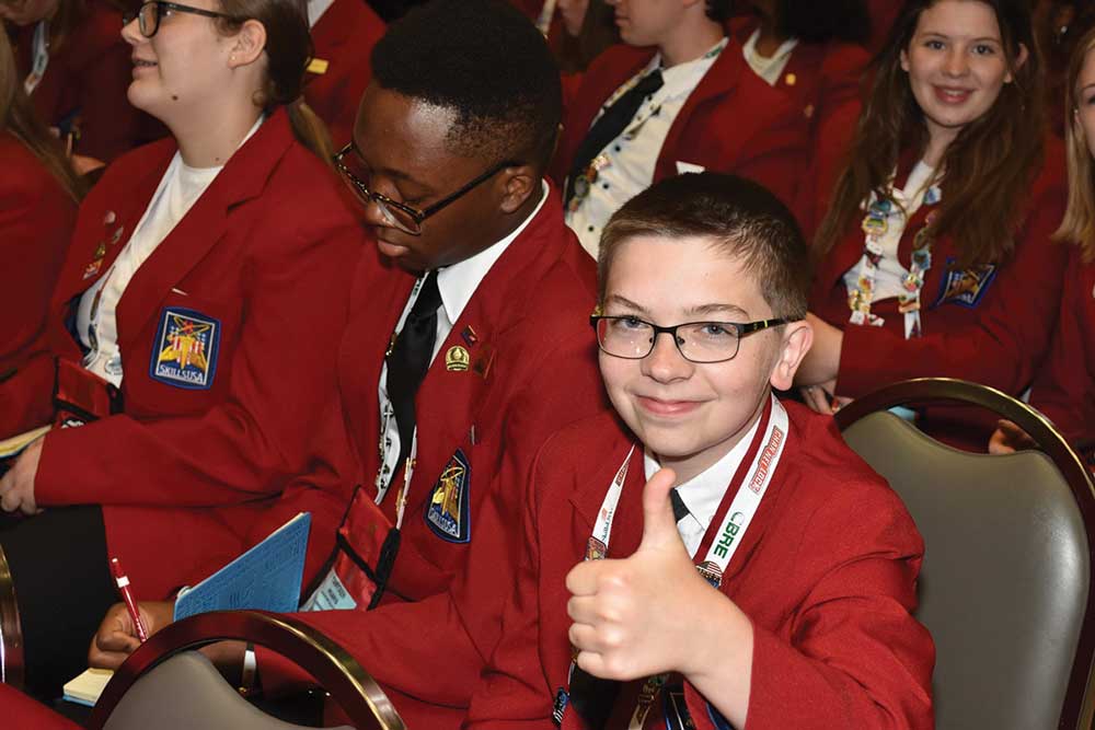 Photo of a group of students