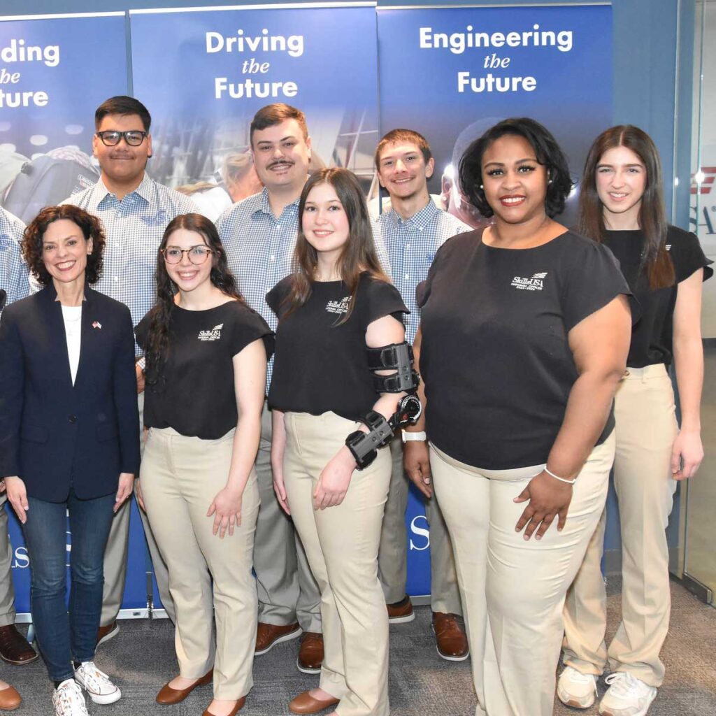 Students Connect with Community and Advocate for Career and Technical Education during SkillsUSA