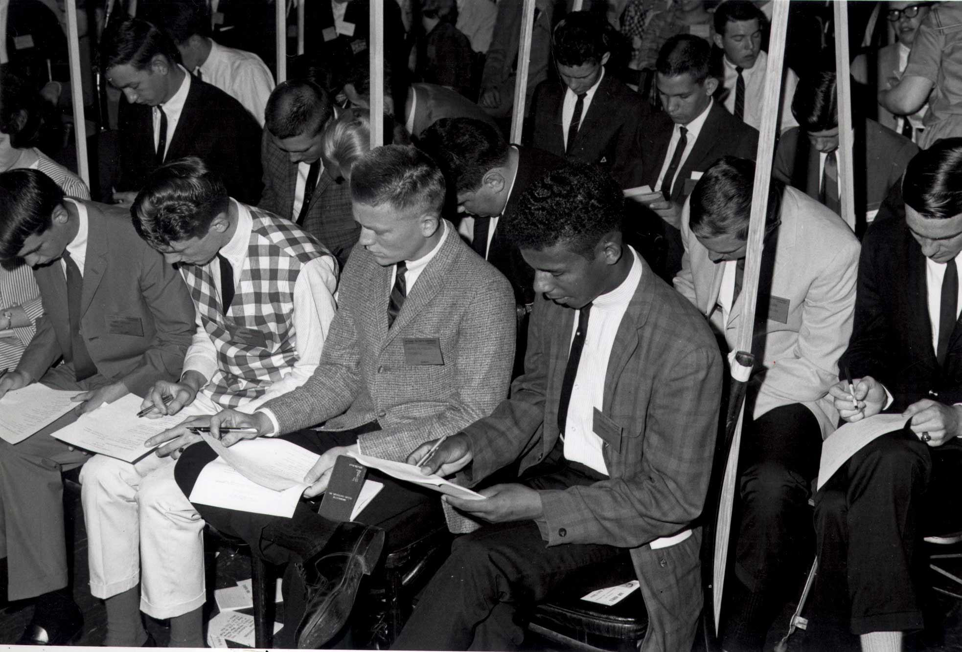 VICA delegates voting in 1965}
