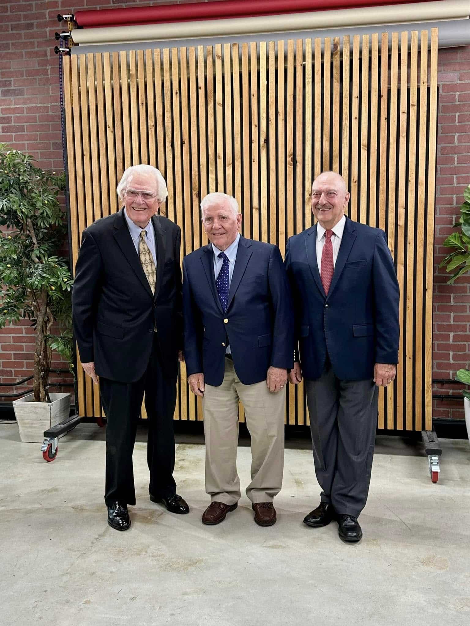 The first three VICA executive directors.}