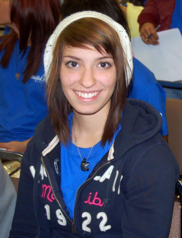 Smiling student at the 2011 WLTI}