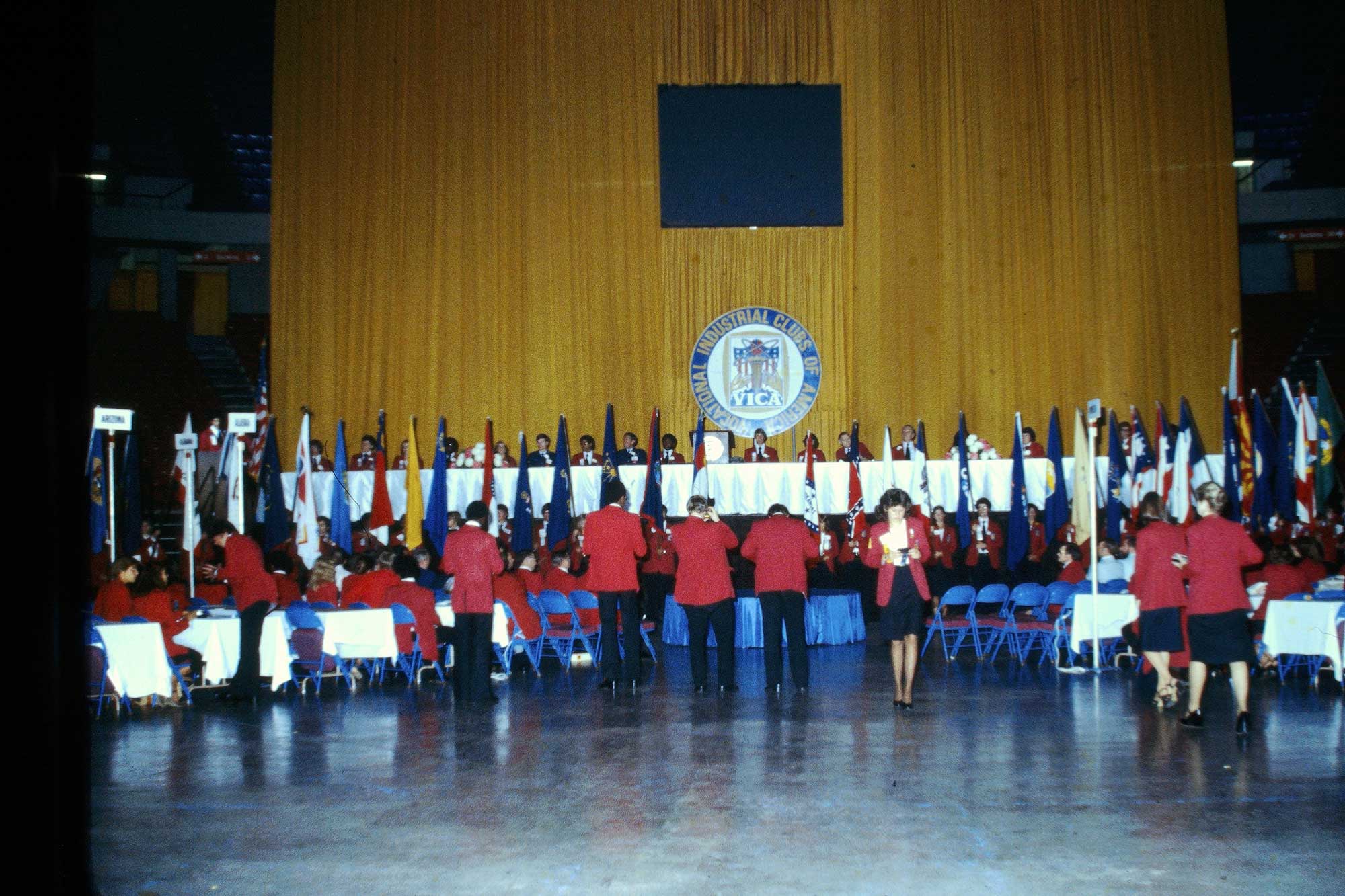VICA delegate session from the 70s.}