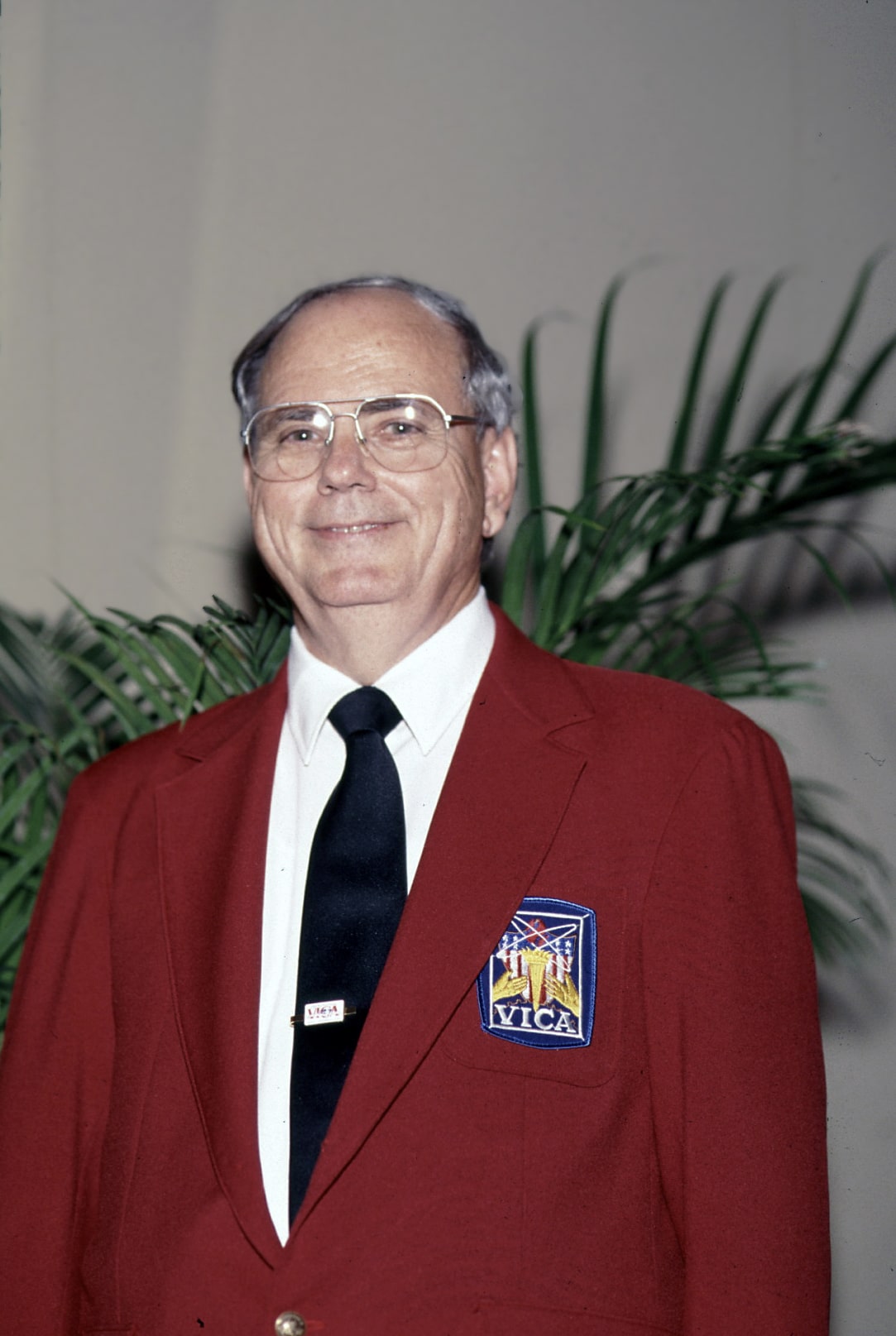 VICA staff member Harold Lewis}