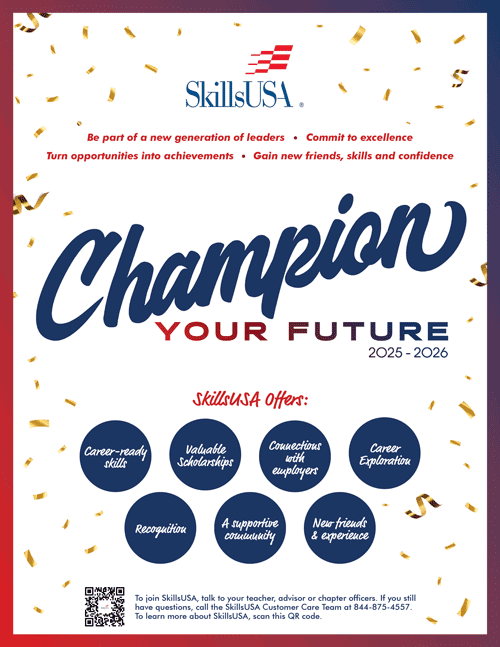 SkillsUSA Recruitment poster