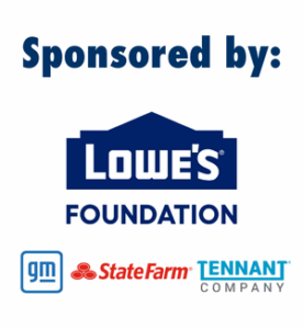 Lowe's, GM, State Farm and Tennant Company logos