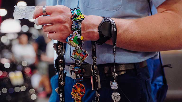 Image for Take Up the Challenge! National Conference Pin and T-shirt Design