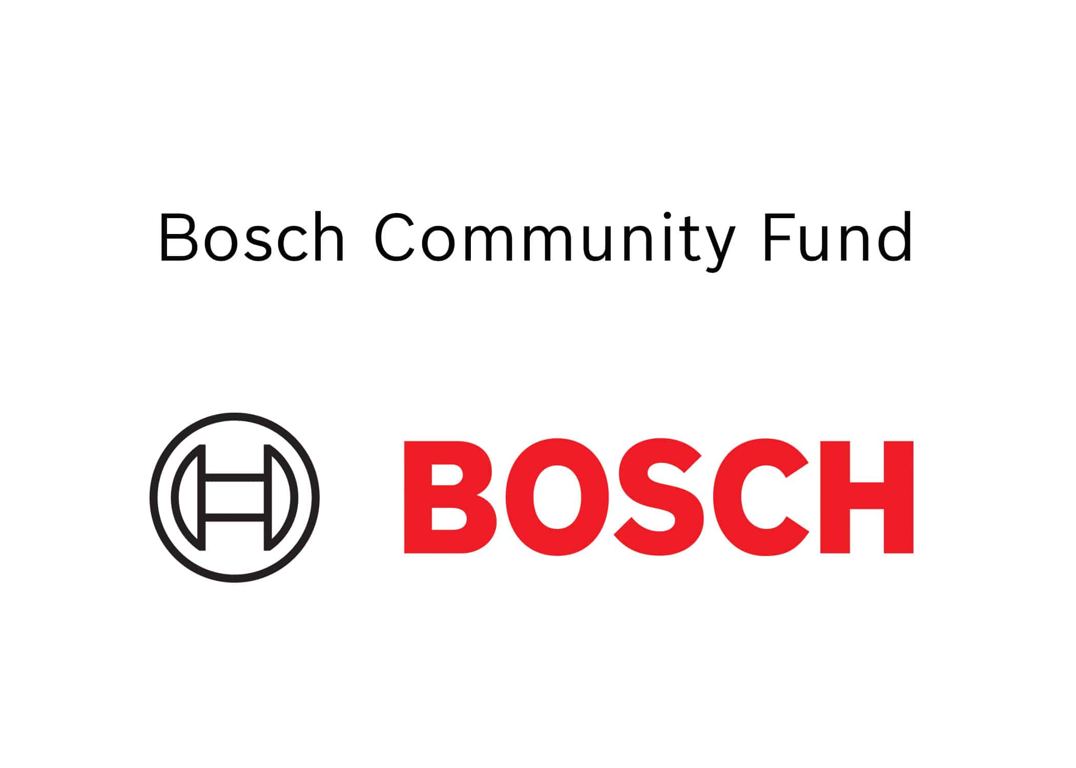 Bosch Community Fund
