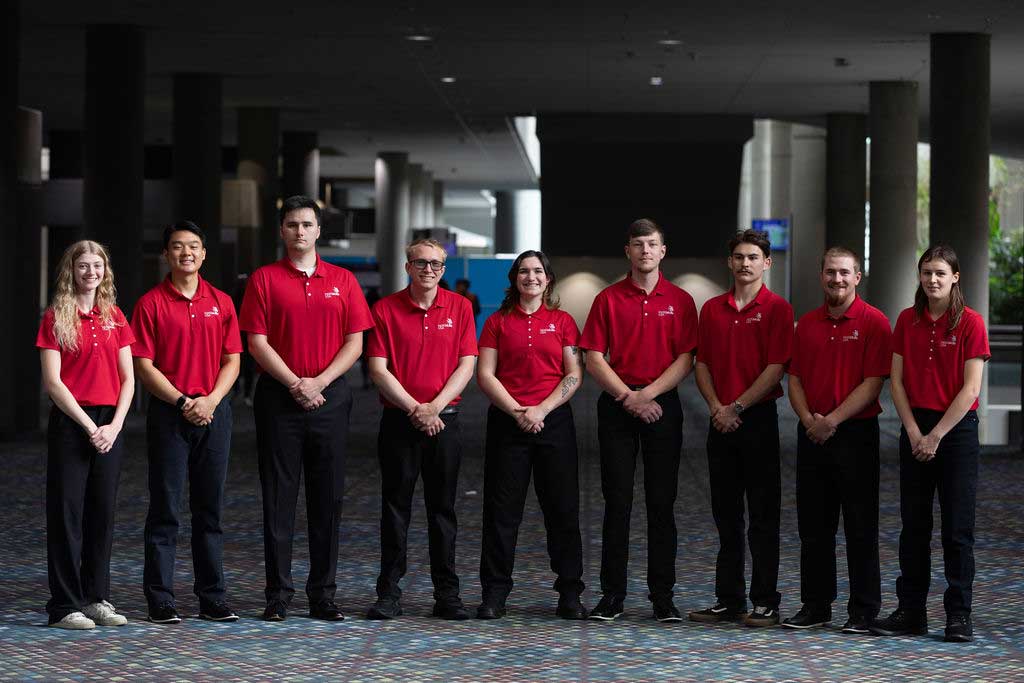 Mikala Sposito, Evan Chow, James Sutherland, Tristan Coates, Elizabeth Brown, James Cahill, Charles Goede, Benjamin Strupp and Alexis Squyres